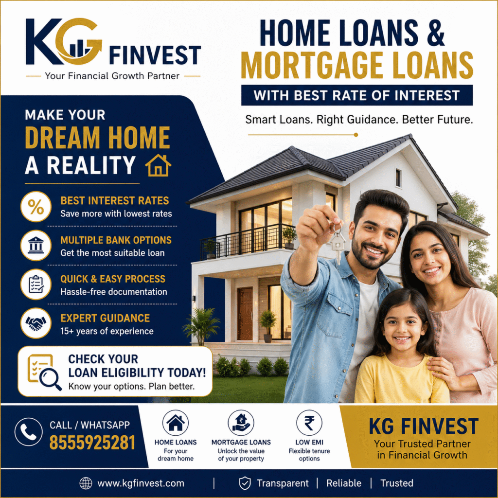 AI-powered loan and financial advisory — KG Finvest